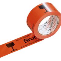 HEAD Signaaltape Tekst opdruk: Bruchgefahr (l x b) 60 m x 50 mm PP 66 m