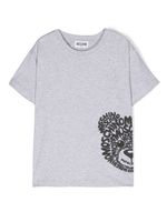 Moschino Kids t-shirt à logo imprimé - Gris - thumbnail