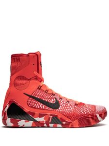 Nike baskets montantes Kobe 9 Elite "Christmas" - Rouge