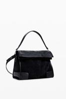 Leren tas M - BLACK - U