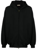 Fear Of God hoodie zippé à patch logo - Noir