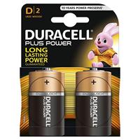 Duracell batterijen D - 2 stuks
