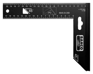 Bahco 9045-B-400 aanslaghoek Timmermanshaak