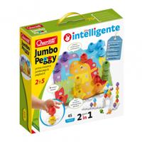 Quercetti stapelspel Jumbo Peggy junior karton 49 delig