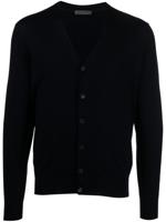 Corneliani Vest met V-hals - Blauw
