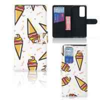 OPPO Find X3 Neo 5G Book Cover Icecream