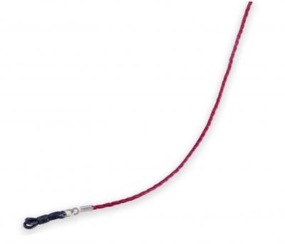 Henri Beaud brillenkoord TFX3 65 cm viscose/katoen rood