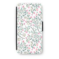 Sierlijke bloemen: iPhone 8 Flip Hoesje