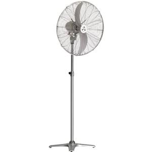 CasaFan WM2 Stand Eco Staande ventilator 123 W (Ø x h) 65 cm x 1580 mm Zilver-grijs, Chroom (glanzend)