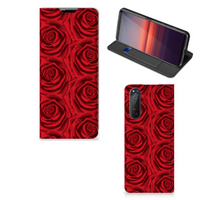 Sony Xperia 5 II Smart Cover Red Roses - thumbnail