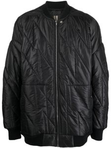 Rick Owens DRKSHDW veste bomber à design matelassé - Noir