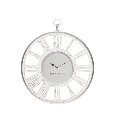 Riverdale Wandklok Chuck wit 40cm