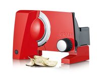 Graef S 10003 snijmachine Electrisch 170 W Rood Aluminium - thumbnail