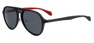 Hugo Boss zonnebril 1099/F/S 003/IR heren zwart/grijs