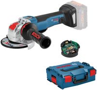 Bosch Blauw GWX 18 V-10 PSC X-Lock 18V Li-Ion accu haakse slijper body in L-Boxx - 125mm - koolborstelloos - 06017B0800