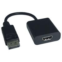 VALUE 12.99.3162 video kabel adapter 0,15 m DisplayPort HDMI Type A (Standaard) Zwart - thumbnail