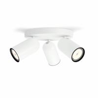 Philips Opbouwspot Pongee 3-lichts wit 5058331PN