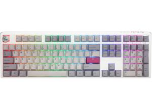 Ducky One 3 Mist Grey toetsenbord RGB led, Double-shot PBT, Hot-swappable, QUACK Mechanics