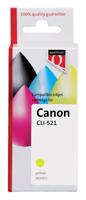 Inkcartridge quantore can cli-521 + chip geel
