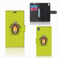 Sony Xperia Z3 Leuk Hoesje Doggy Biscuit