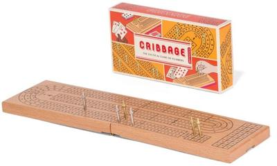 Kikkerland bordspel Cribbage hout/staal naturel 7-delig Kikkerland bordspel Cribbage hout/staal naturel 7-delig