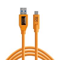 Tether Tools CUC3215-ORG USB cable 4.6 m 3.2 Gen 1 (3.1 Gen 1) USB A USB C Orange - Tether Tools CUC3215-ORG, 4.6 m, USB A, USB C, 3.2 Gen 1 (3.1 Gen 1), 5000 Mbit/s, Orange