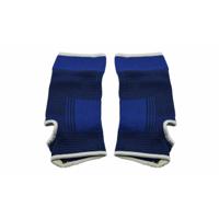 B-Home bandage/brace voor enkel - 2x stuks - volwassenen - universele maat - blauw - thumbnail