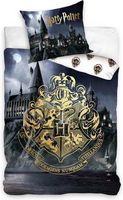 Harry Potter Dekbedovertrek - Goud- 140 x 200 cm - thumbnail