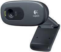 Logitech C270 webcam 3 MP 1280 x 720 Pixels USB 2.0 Zwart - thumbnail