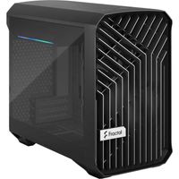 Torrent Nano Black TG Dark Tint Tower behuizing - thumbnail