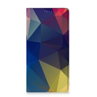 Samsung Galaxy A51 Stand Case Polygon Dark - thumbnail