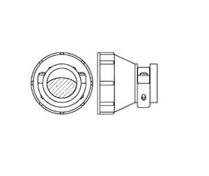 TE Connectivity 182655-1 Ronde connector kabelklem Serie (ronde connectors): CPC 1 stuk(s)