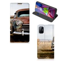 Samsung Galaxy M51 Stand Case Vintage Auto - thumbnail