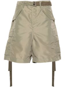 sacai short à poches cargo - Vert