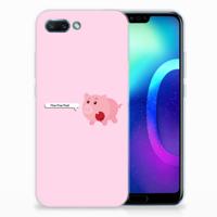 Huawei Honor 10 Telefoonhoesje met Naam Pig Mud