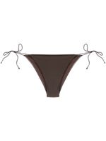 Oséree bas de bikini à fermeture nouée - Marron