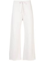 Nili Lotan pantalon de jogging crop - Blanc