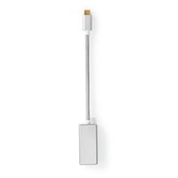 Nedis USB-C Adapter | USB-C Male naar DisplayPort Female | 0.2 m | Zilver | 1 stuks - CCTB64450AL02 CCTB64450AL02 - thumbnail