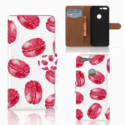 Google Pixel XL Book Cover Pink Macarons