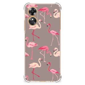 OPPO A17 Case Anti-shock Flamingo