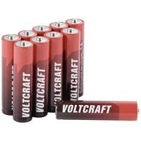 VOLTCRAFT Industriële LR03 Micro (AAA) batterij alkaline mangaan 1350 mAh 1,5 V 10 st.