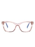 TOM FORD Eyewear lunettes de vue à monture carrée - Rose - thumbnail