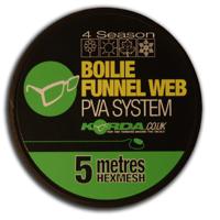 Korda PVA Boilie Funnel Web Micro Mesh 5 m Refill - thumbnail