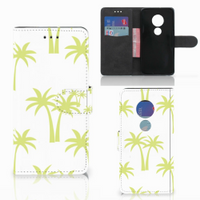 Motorola Moto G7 Play Hoesje Palmtrees - thumbnail