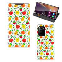 Samsung Galaxy Note 20 Ultra Flip Style Cover Fruits - thumbnail