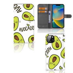 iPhone 14 Plus Leuk Hoesje Avocado Singing