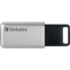 Verbatim Secure Pro USB-stick 32 GB Zilver-zwart 98665 USB 3.2 Gen 1 (USB 3.0)