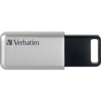 Verbatim Secure Pro USB-stick 32 GB Zilver-zwart 98665 USB 3.2 Gen 1 (USB 3.0) - thumbnail