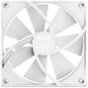 NZXT F140P Computer behuizing Ventilator 14 cm Wit 1 stuk(s)