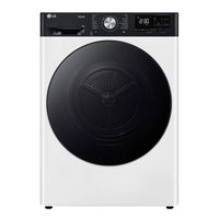 LG RH90V9LVEN wasdroger Vrijstaand Voorbelading 9 kg A+++ Zwart, Wit